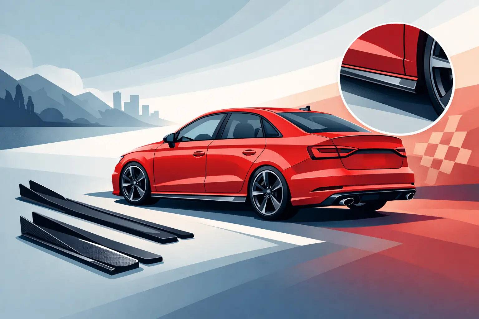 Audi S3 Side Skirts: What to Look For