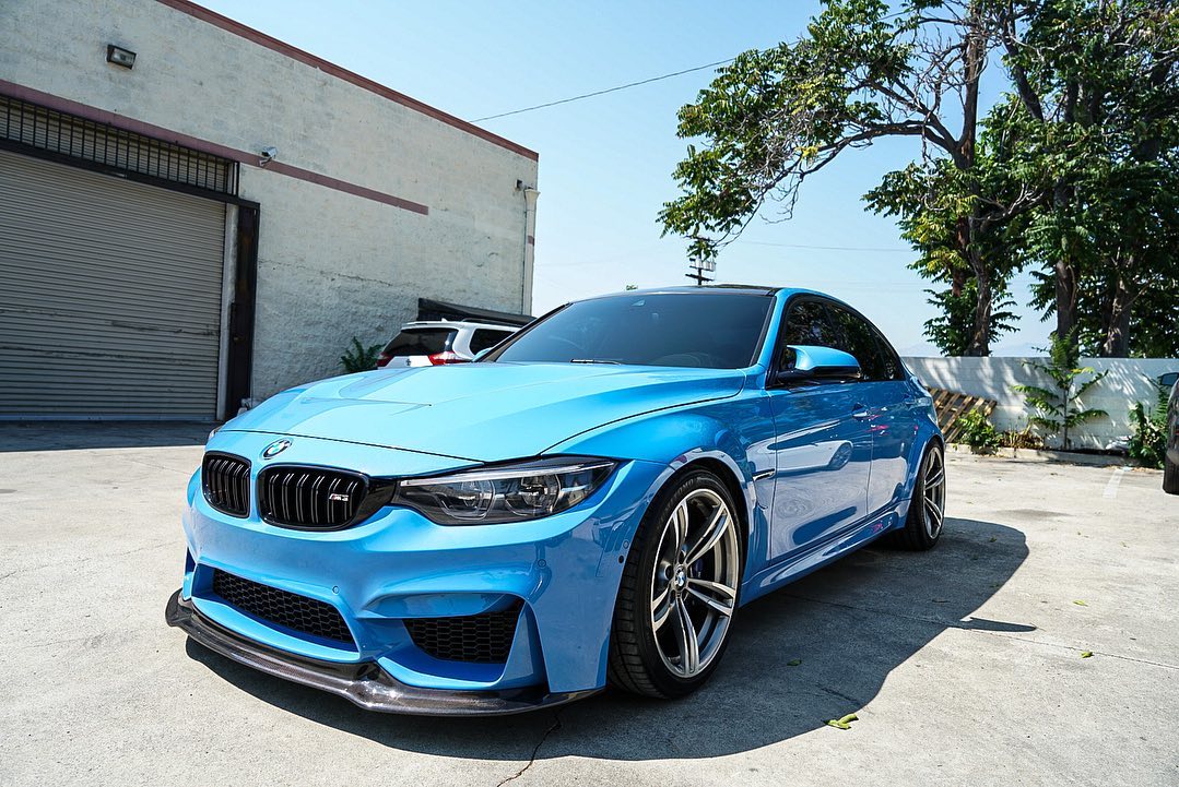 BMW M3 F80 / M4 F82 F83 (CARBON FIBER) V STYLE Front LIP