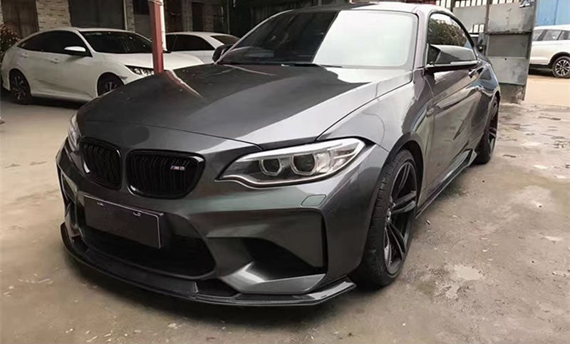 BMW M2 F87 2016-2018 (CARBON FIBER) MTC STYLE FORNT LIP