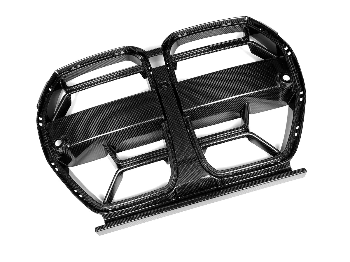 BMW M3 G80 G81/ M4 G82 G83 (DRY CARBON FIBER) CSL STYLE GRILLE (NO ACC)