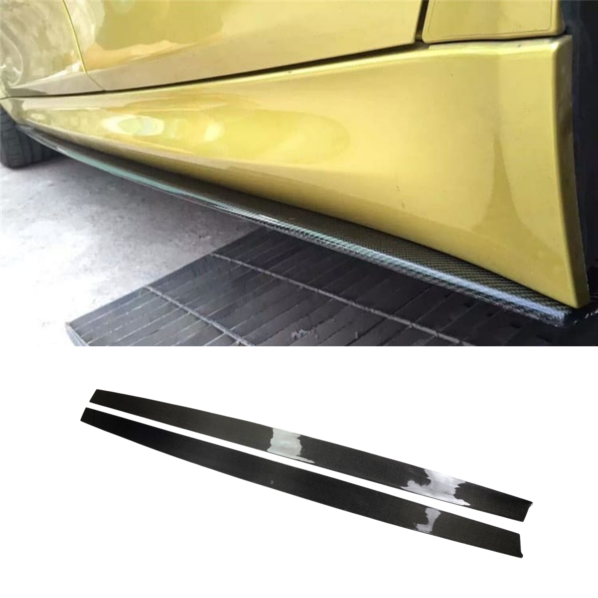 BMW M3 F80 / M4 F82 F83 (CARBON FIBER) M PERFORMANCE STYLE SIDE SKIRTS