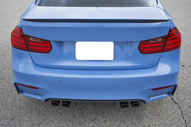 BMW M3 F80 / M4 F82 F83 (CARBON FIBER) M performance style rear diffuser