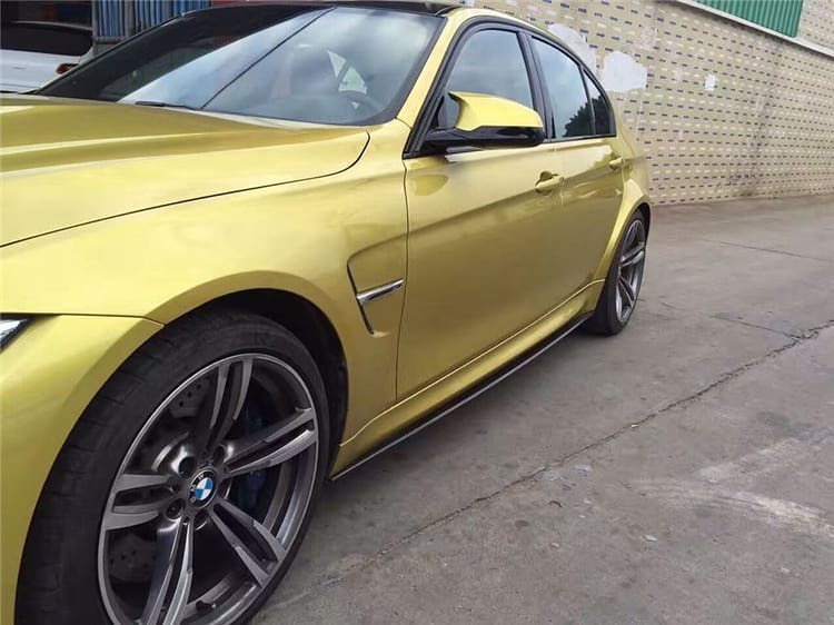 BMW M3 F80 / M4 F82 F83 (CARBON FIBER) M PERFORMANCE STYLE SIDE SKIRTS