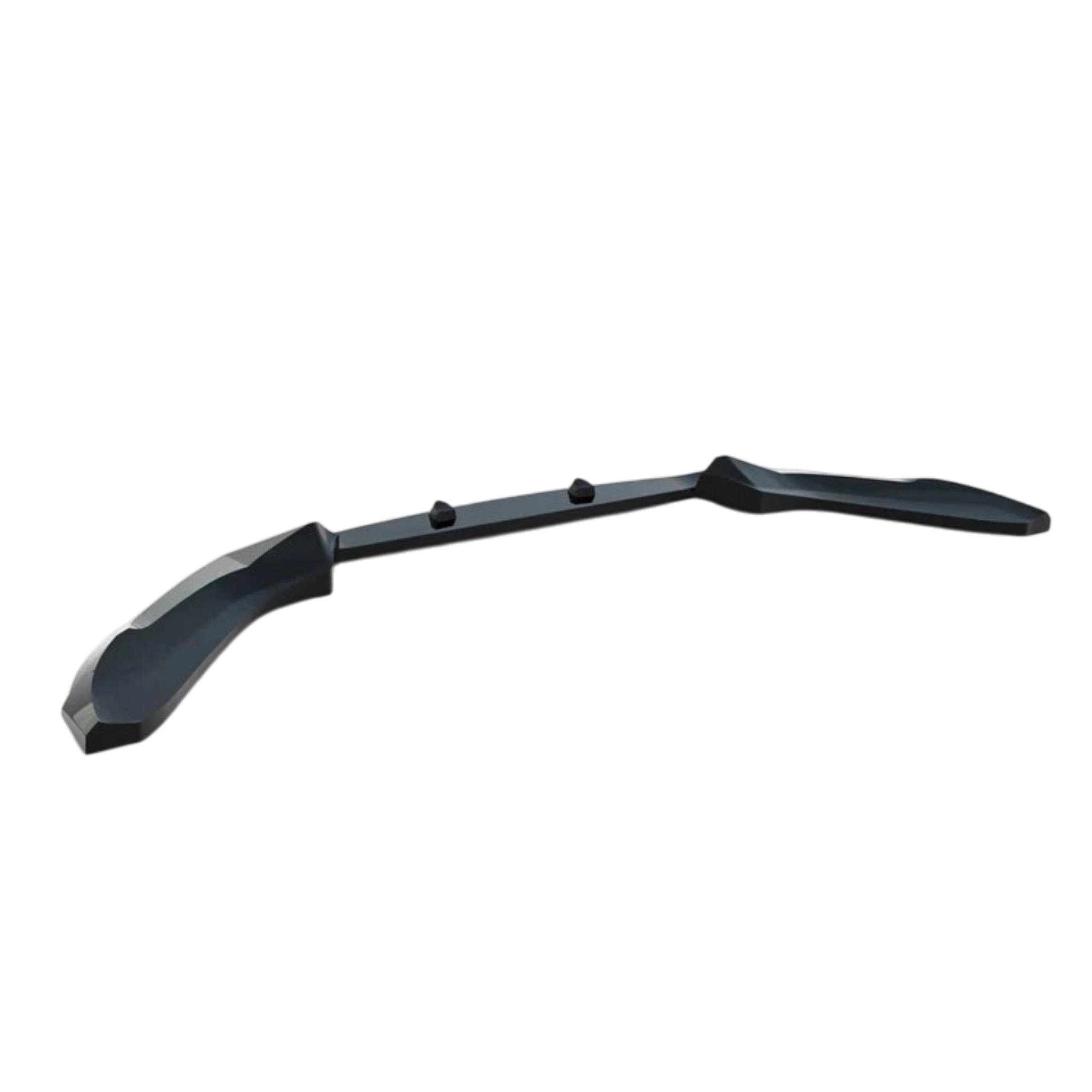 Aero Front Lip (Gloss Black) for 15-19 BMW 1 Series F20 (M-Sport)