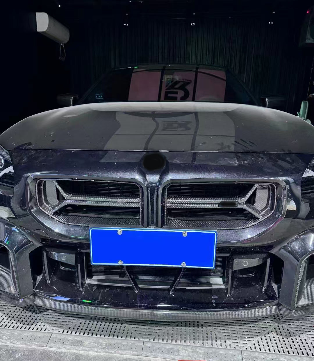 BMW M2 G87 2023+ (DRY PRE PREGGED CARBON FIBER) CSL STYLE FORNT GRILLE
