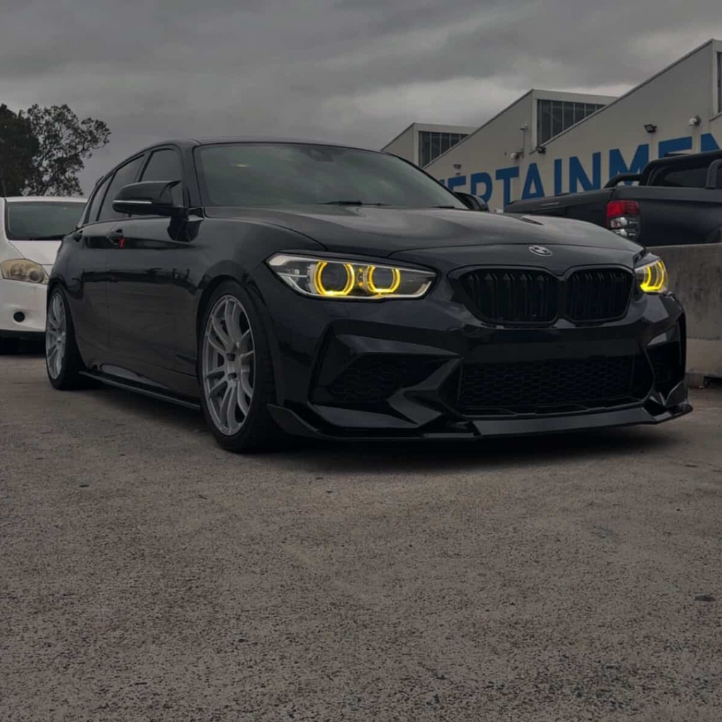 CS Style Front Lip (Gloss Black) for 16-21 BMW M2 (Coupe/Competition) F87