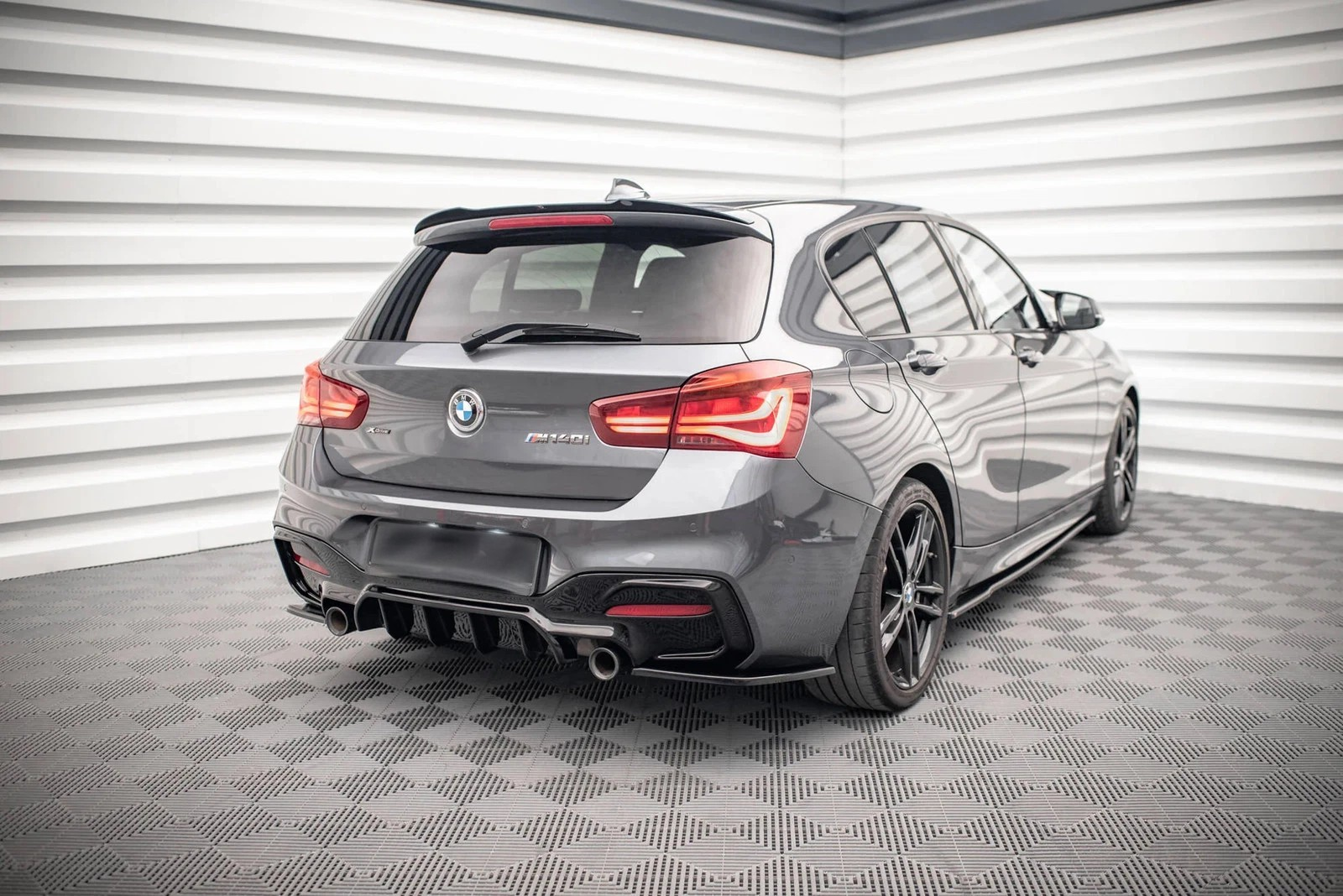 Max Style Rear Side Splitters v3 BMW 1 F20 Facelift M-sport