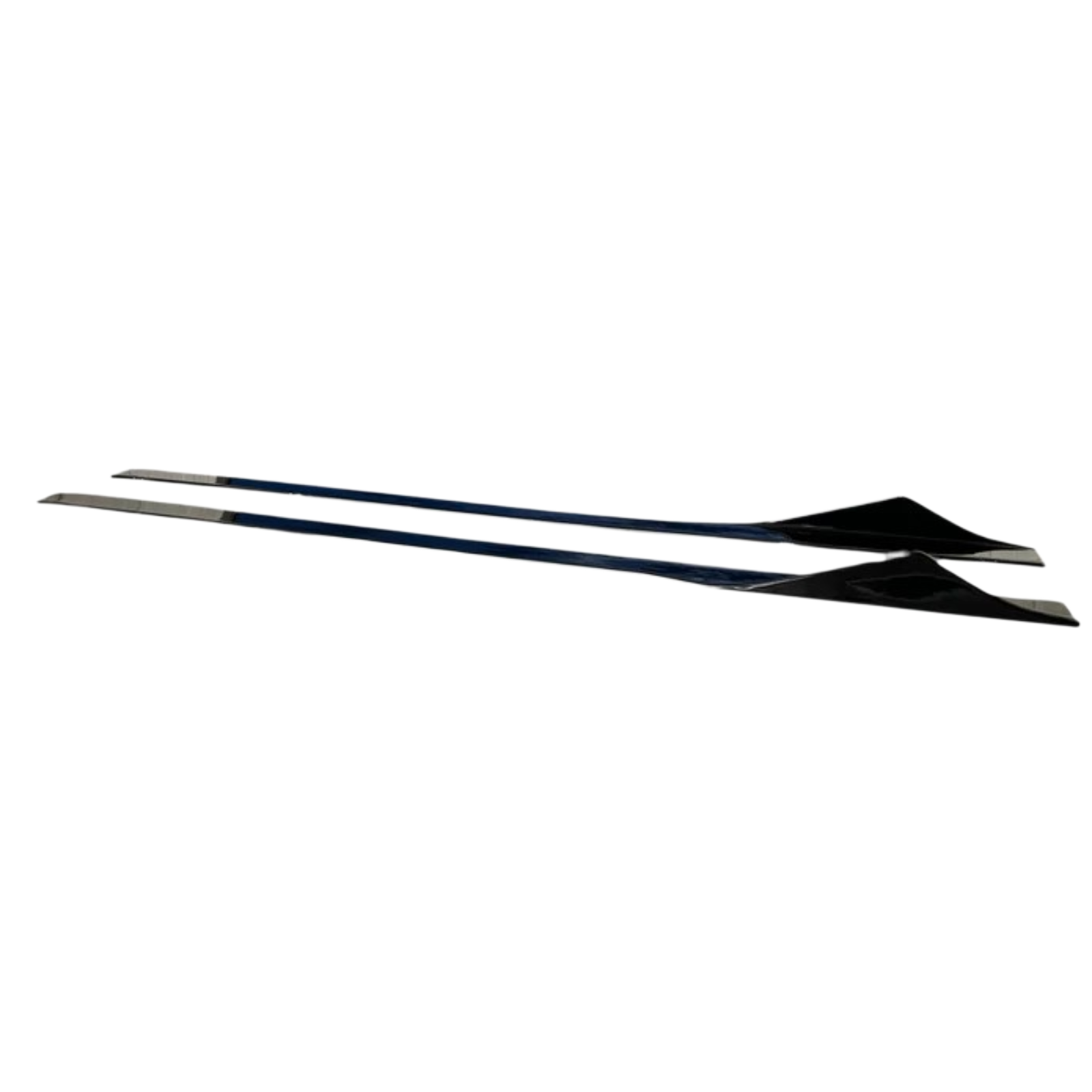 Gloss Black V Style Side Skirts Extension For BMW F87 M2 & Competition (16-21 )