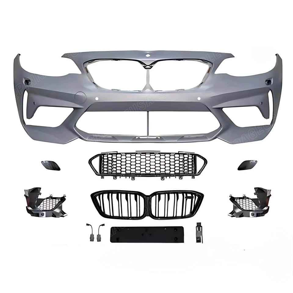 M2 Competition Style Front Bumper for 14-21 BMW 2 Series F22