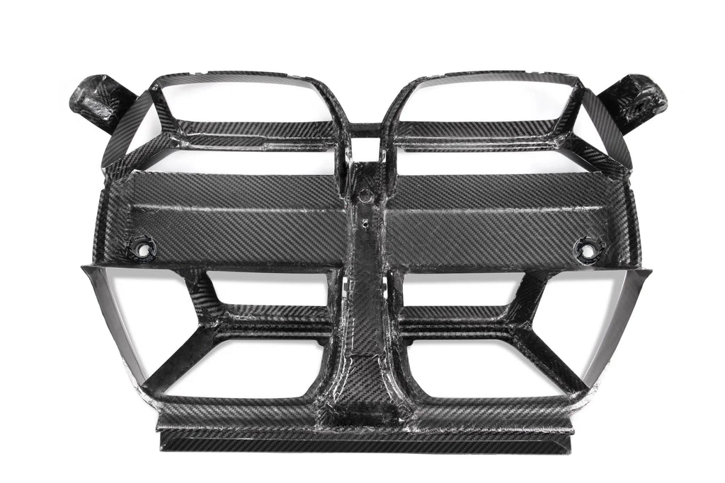 BMW M3 G80 G81/ M4 G82 G83 (DRY CARBON FIBER) CSL STYLE GRILLE (NO ACC)
