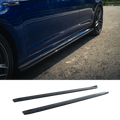 Aero Side Skirts (gloss black) for 17-20 Volkswagen Golf R MK7.5