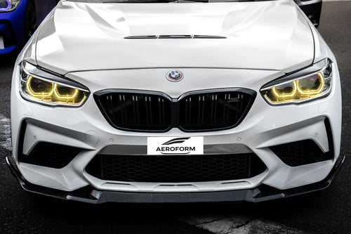 CS Style Front Lip (Gloss Black) for 16-21 BMW M2 (Coupe/Competition) F87
