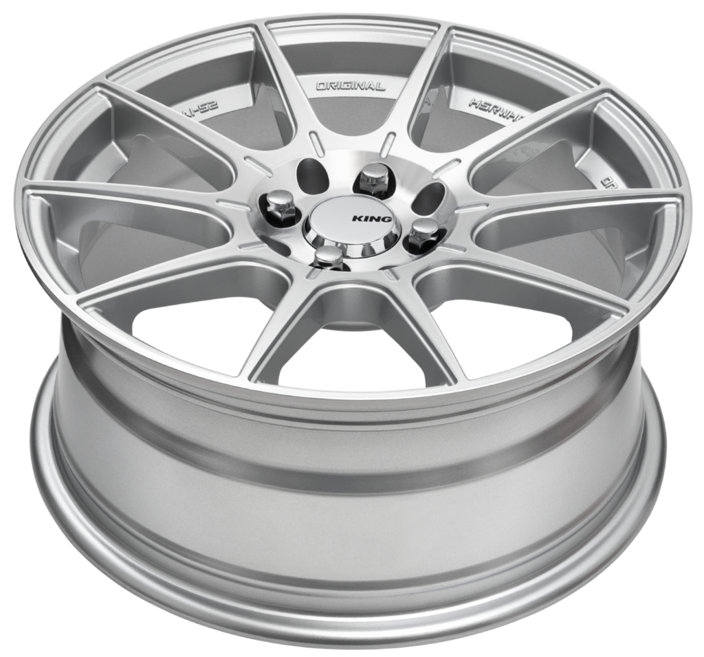 King Flash Machined Silver