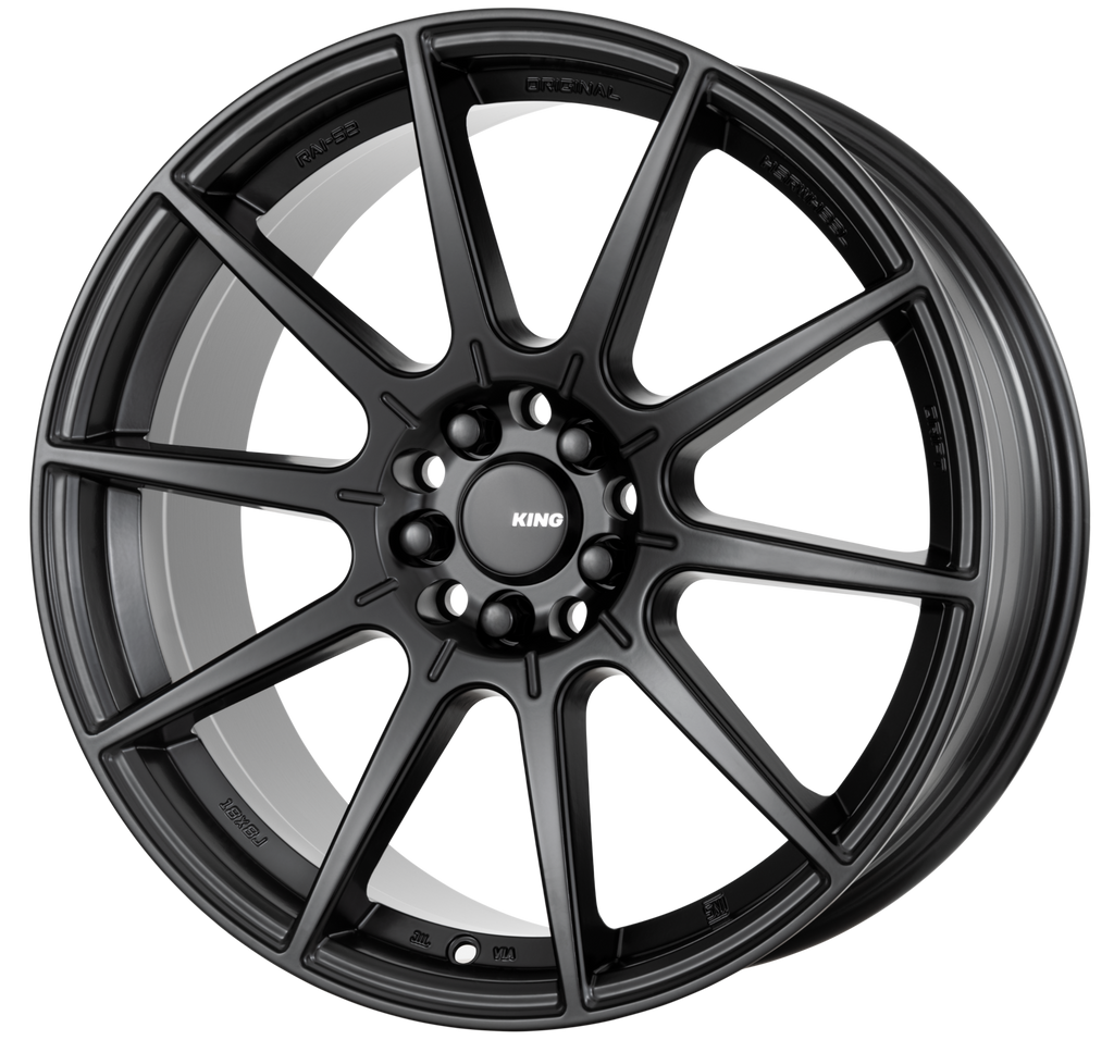 King Flash Satin Black