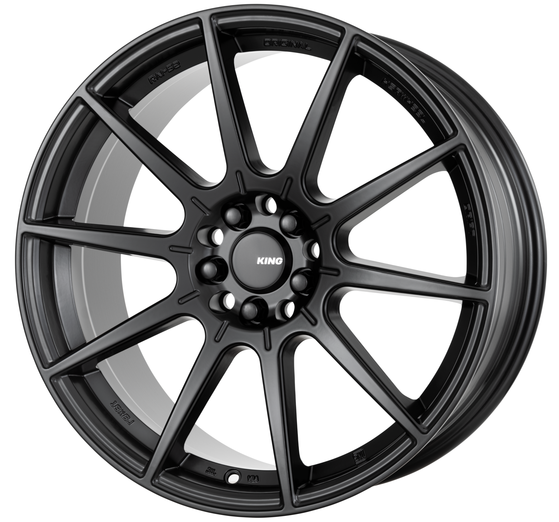 King Flash Satin Black