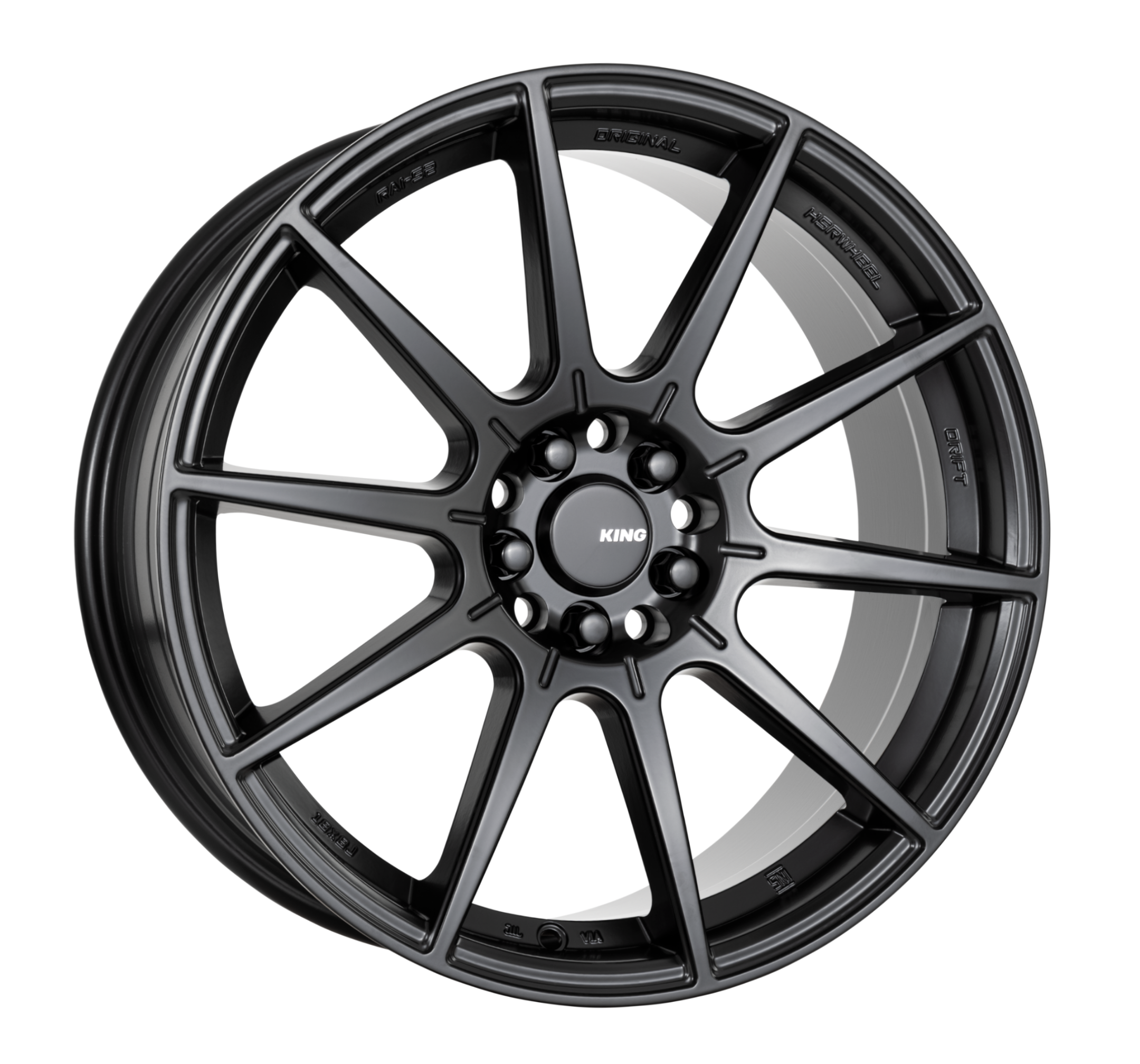 King Flash Satin Black