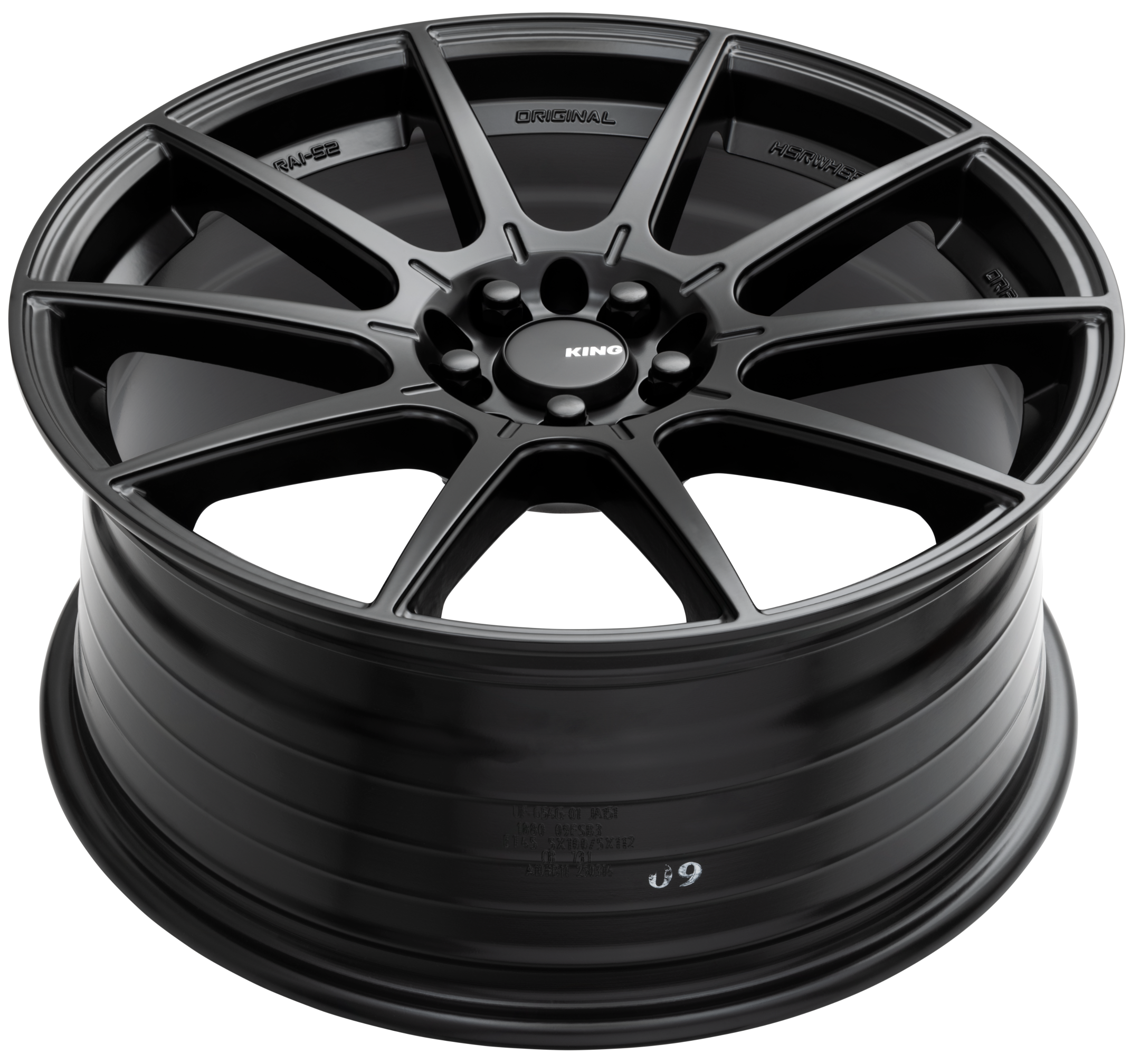 King Flash Satin Black
