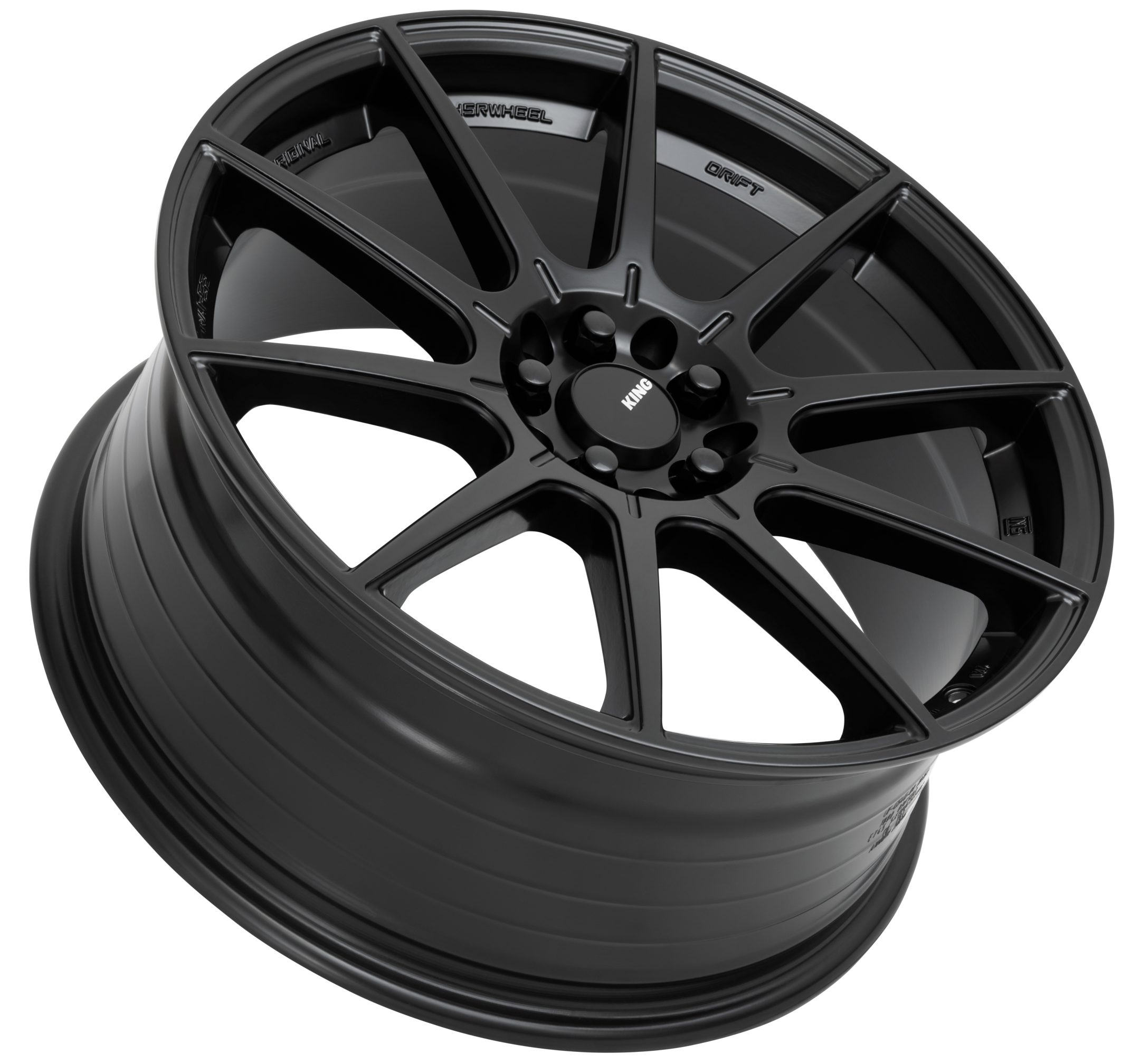 King Flash Satin Black