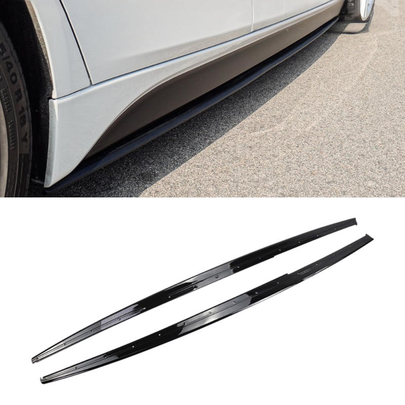 Gloss Black M Performance Style Side Skirt Splitter for BMW 3-Series F30 F31 M-Sport