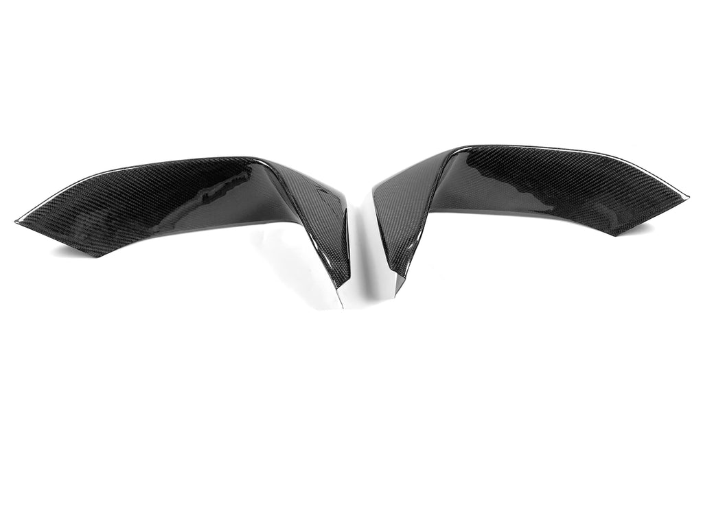 BMW M3 F80 / M4 F82 F83 (DRY CARBON FIBER) Front Lower Bumper Splitter Covers
