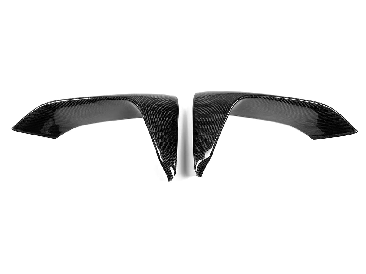 BMW M3 F80 / M4 F82 F83 (DRY CARBON FIBER) Front Lower Bumper Splitter Covers