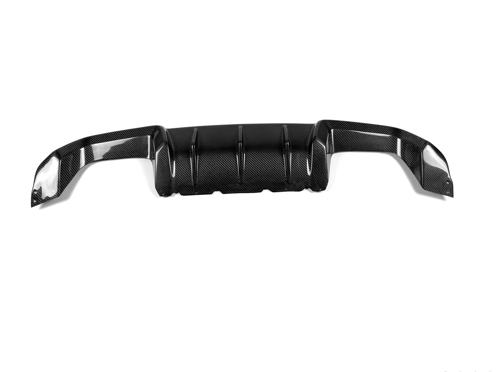 BMW M2/M2 Comp F87 2016-2021 (CARBON FIBER) M PERFORMANCE STYLE REAR DIFFUSER