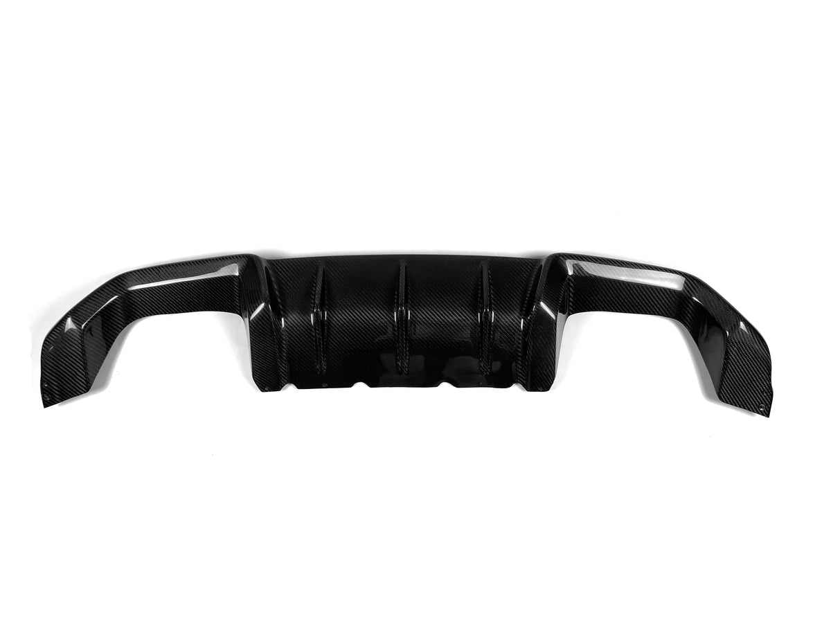 BMW M2/M2 Comp F87 2016-2021 (CARBON FIBER) M PERFORMANCE STYLE REAR DIFFUSER