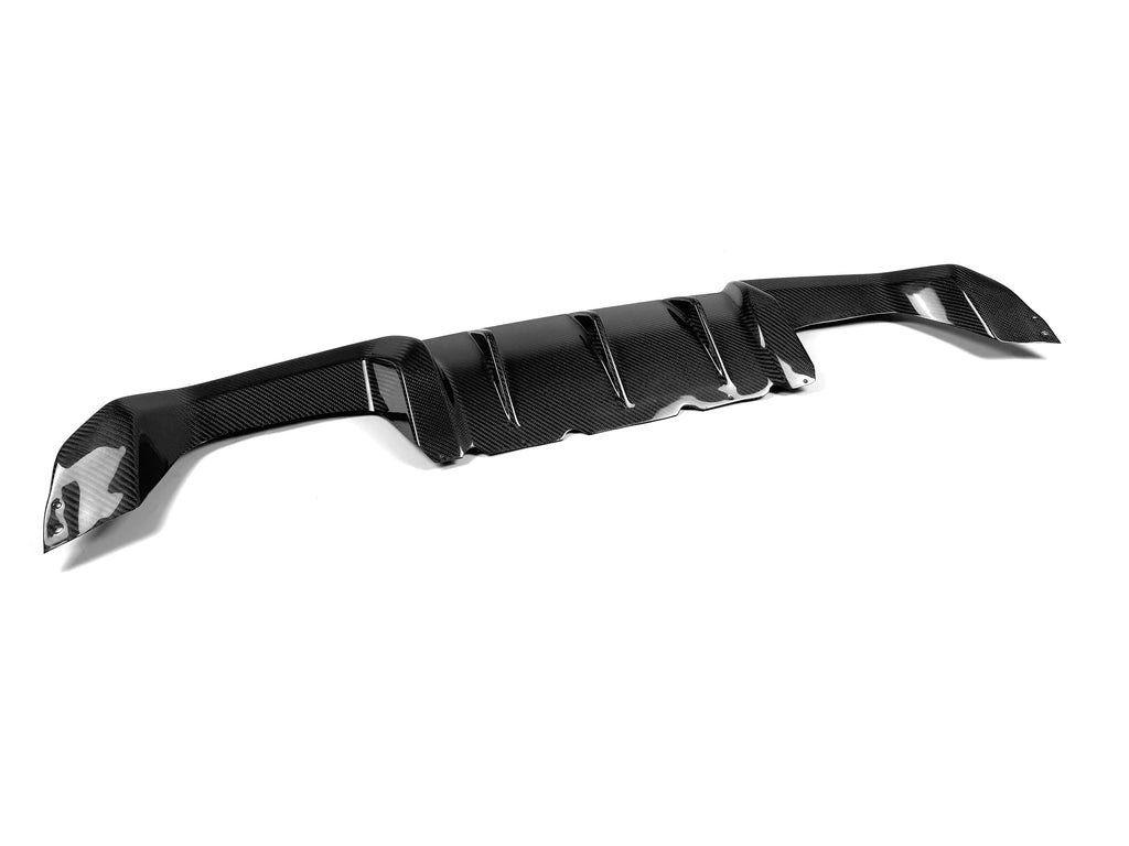 BMW M2/M2 Comp F87 2016-2021 (CARBON FIBER) M PERFORMANCE STYLE REAR DIFFUSER
