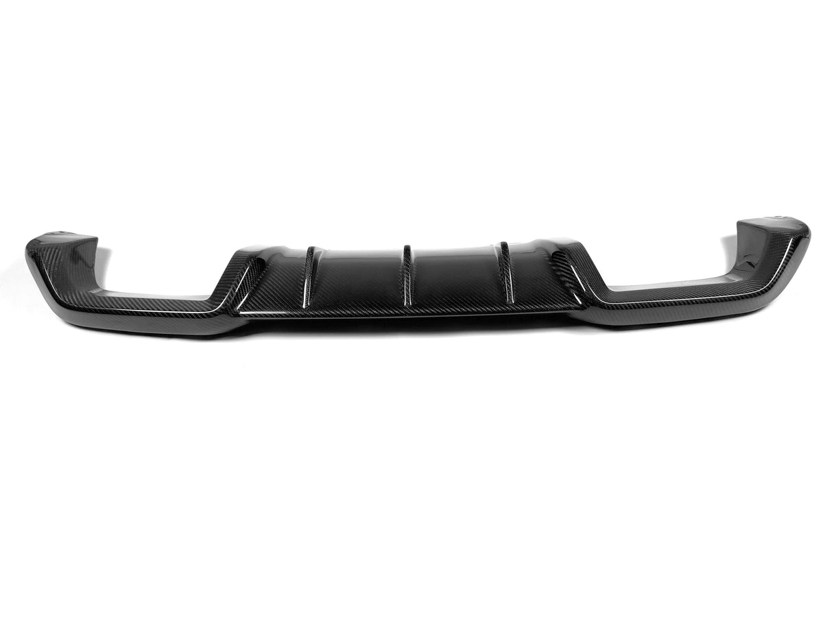 BMW M2/M2 Comp F87 2016-2021 (CARBON FIBER) M PERFORMANCE STYLE REAR DIFFUSER