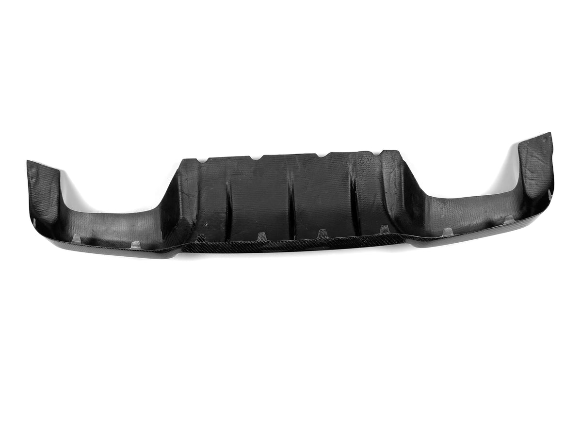 BMW M2/M2 Comp F87 2016-2021 (CARBON FIBER) M PERFORMANCE STYLE REAR DIFFUSER