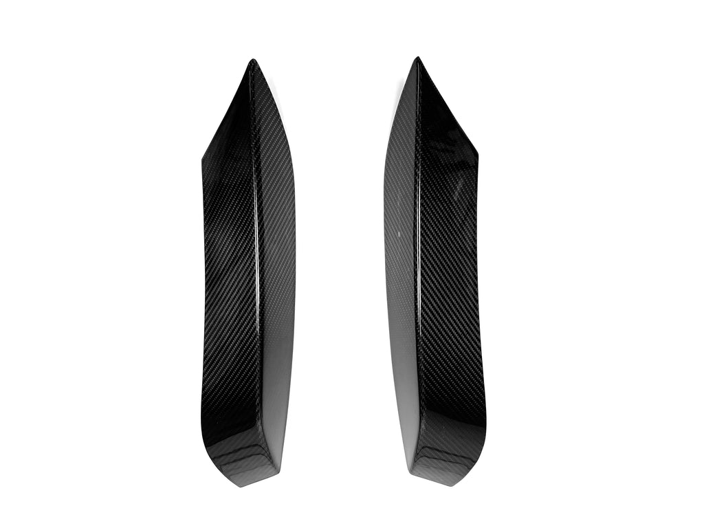 BMW M3 F80 / M4 F82 F83 (DRY CARBON FIBER) Front Upper Bumper Flap Trims