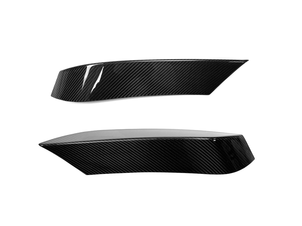 BMW M3 F80 / M4 F82 F83 (DRY CARBON FIBER) Front Upper Bumper Flap Trims