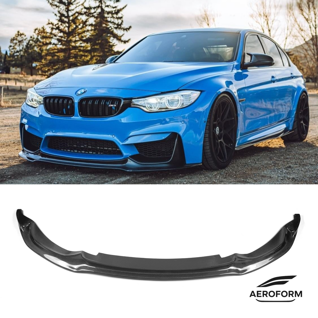 BMW M3 F80 / M4 F82 F83 (CARBON FIBER) V STYLE Front LIP