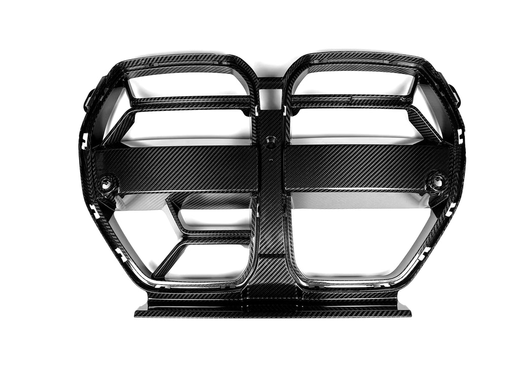 BMW M3 G80 G81/ M4 G82 G83 (DRY CARBON FIBER) CSL STYLE GRILLE (WITH ACC)