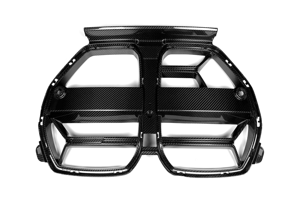 BMW M3 G80 G81/ M4 G82 G83 (DRY CARBON FIBER) CSL STYLE GRILLE (WITH ACC)