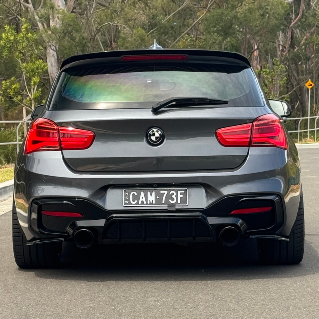 Rear Spoiler (Gloss Black) for 11-19 BMW 1 Series F20