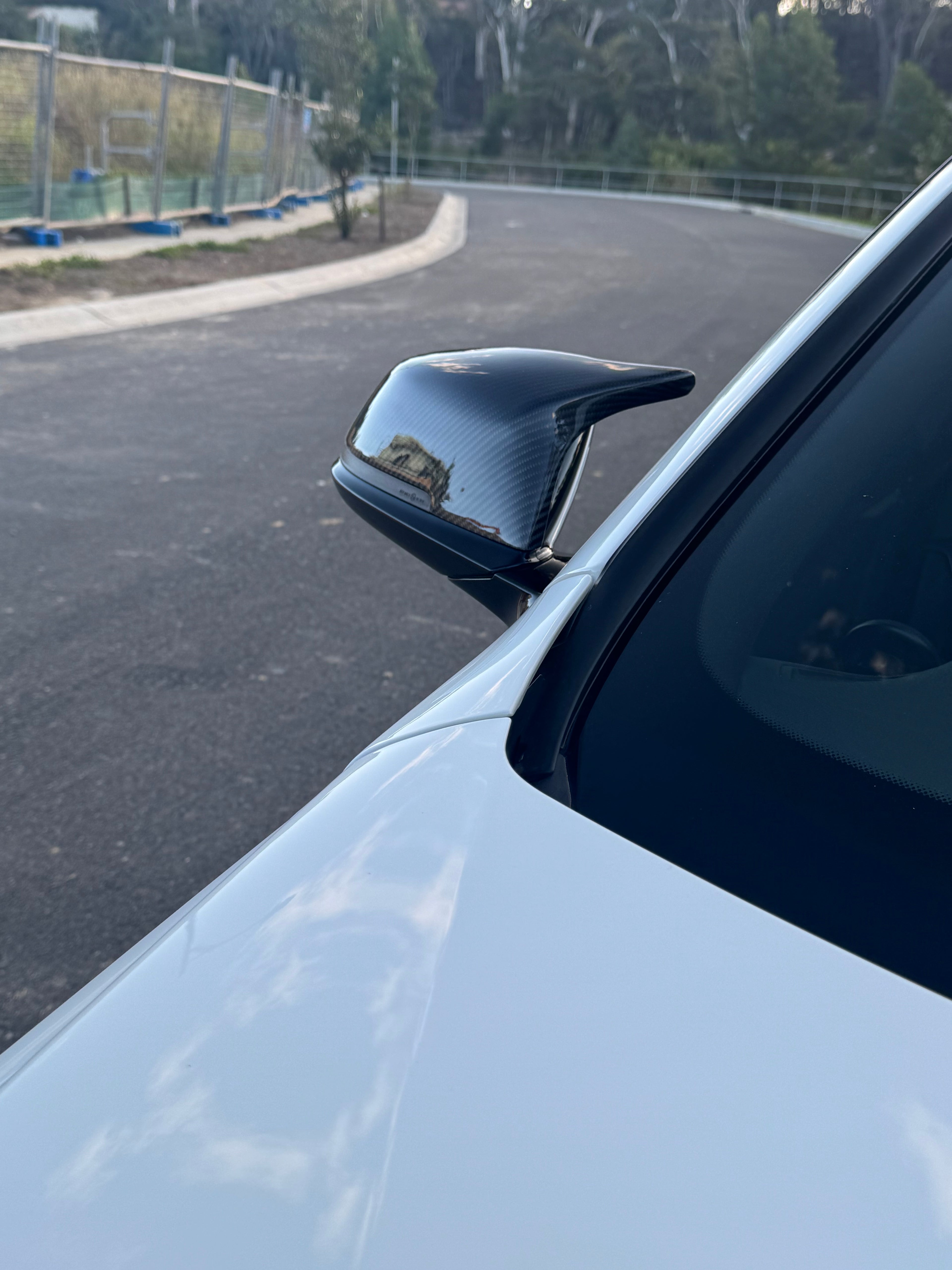 True M Wing Mirror Caps (Carbon Fiber) for 12-19 BMW F20/F22/F30/F32