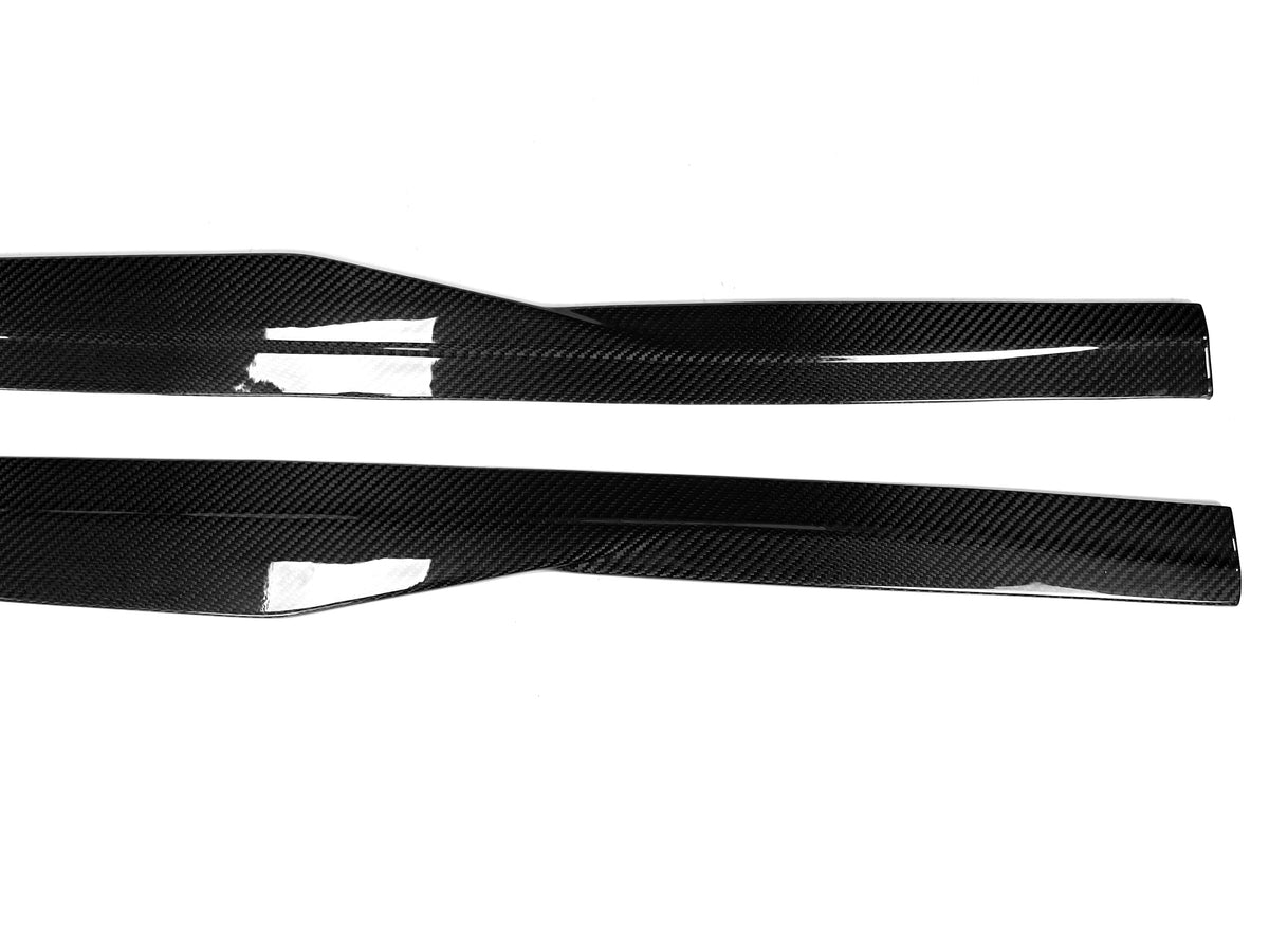 BMW M2 G87 2023+ (CARBON FIBER) R44 STYLE SIDE SKIRTS