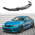 Max Style Front Lip (Gloss Black) for 16-21 BMW M2 (Coupe/Competition) F87