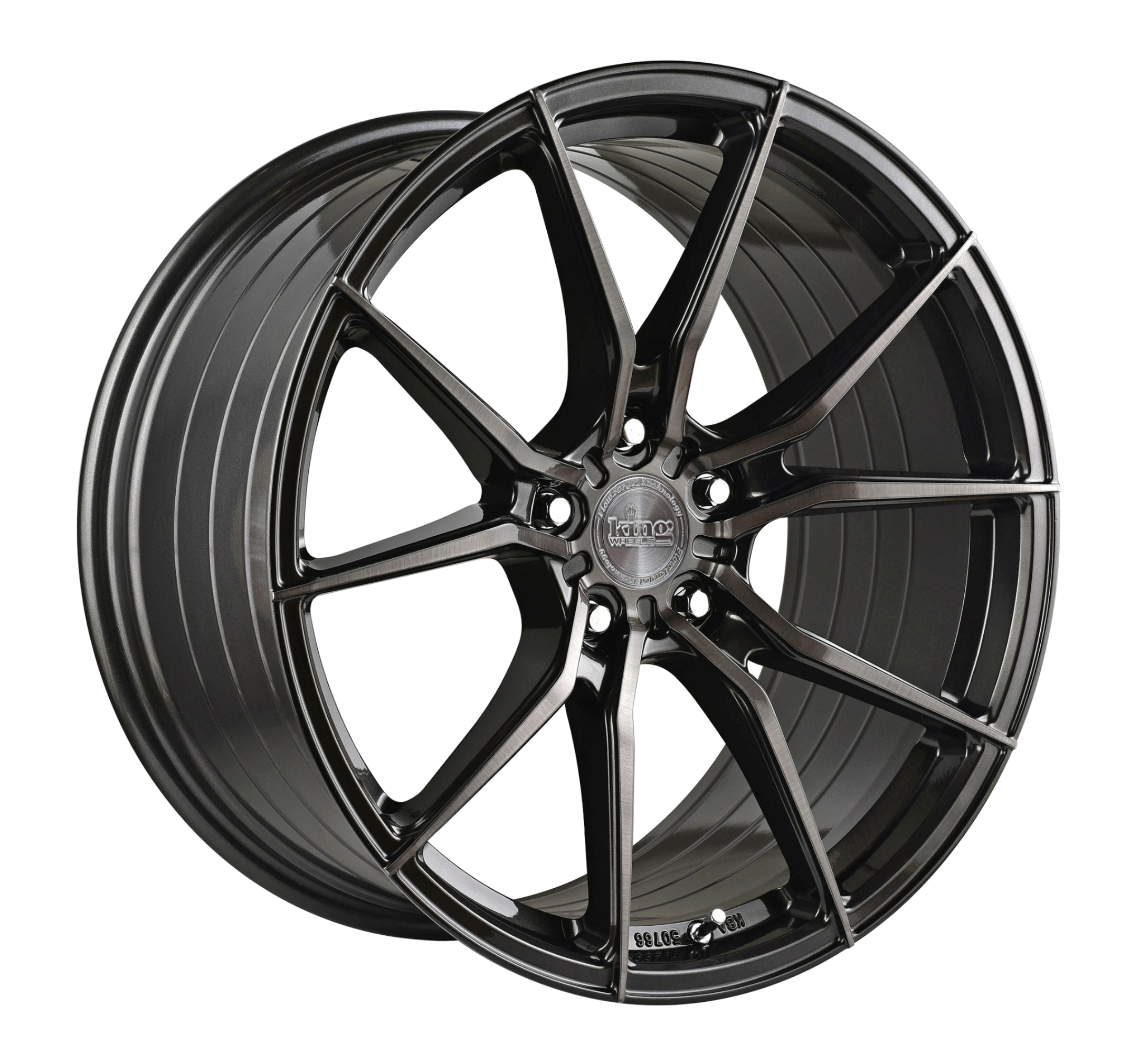 King Venom Gunmetal Brushed Face - Dark Tint