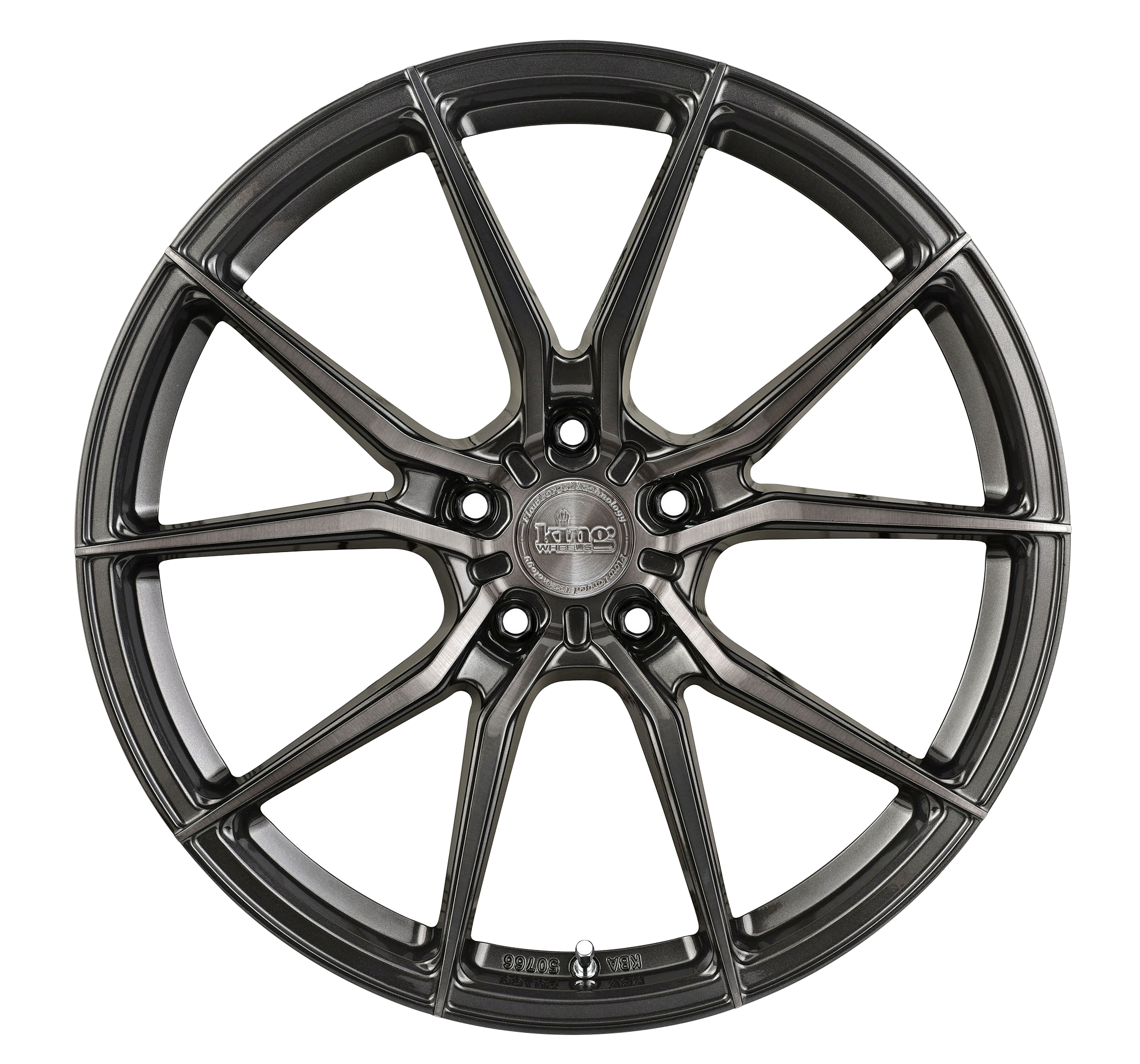 King Venom Gunmetal Brushed Face - Dark Tint
