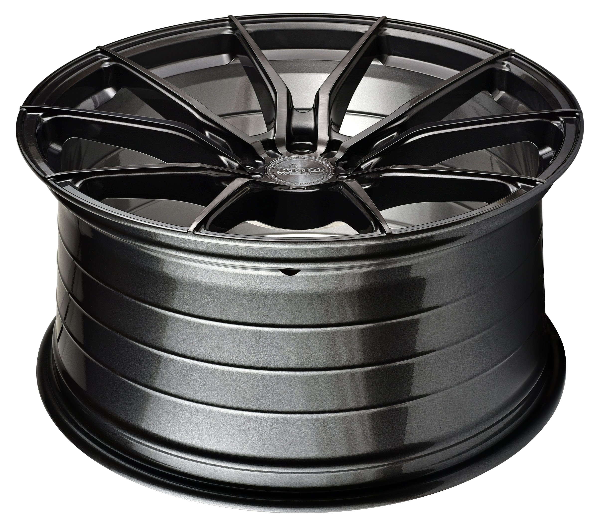 King Venom Gunmetal Brushed Face - Dark Tint