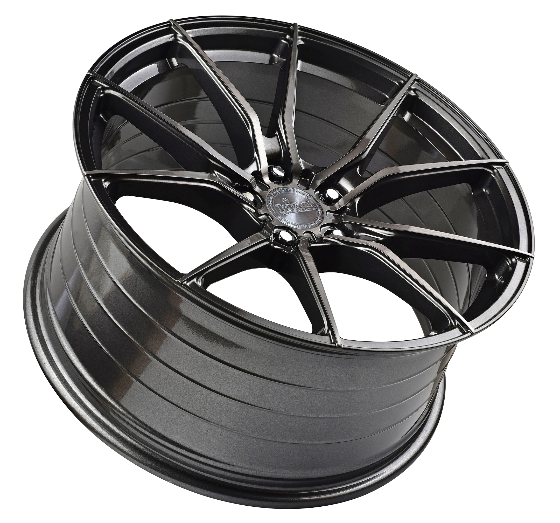 King Venom Gunmetal Brushed Face - Dark Tint