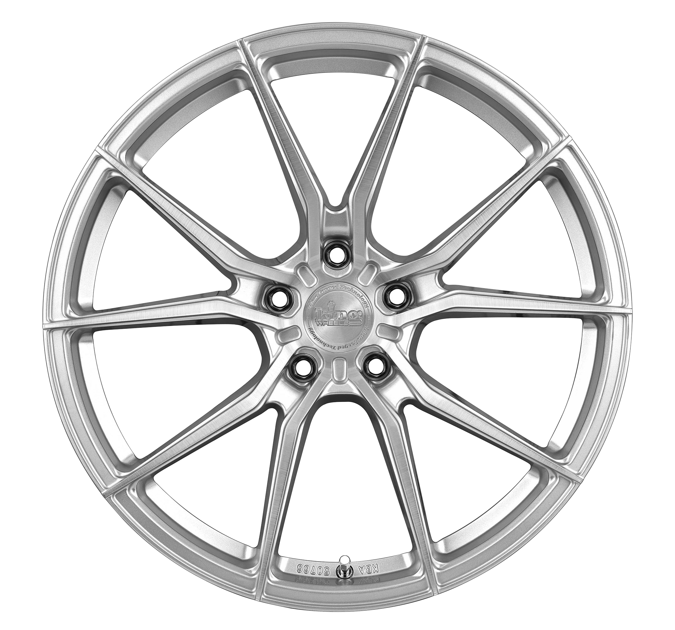 King Venom Silver Brushed