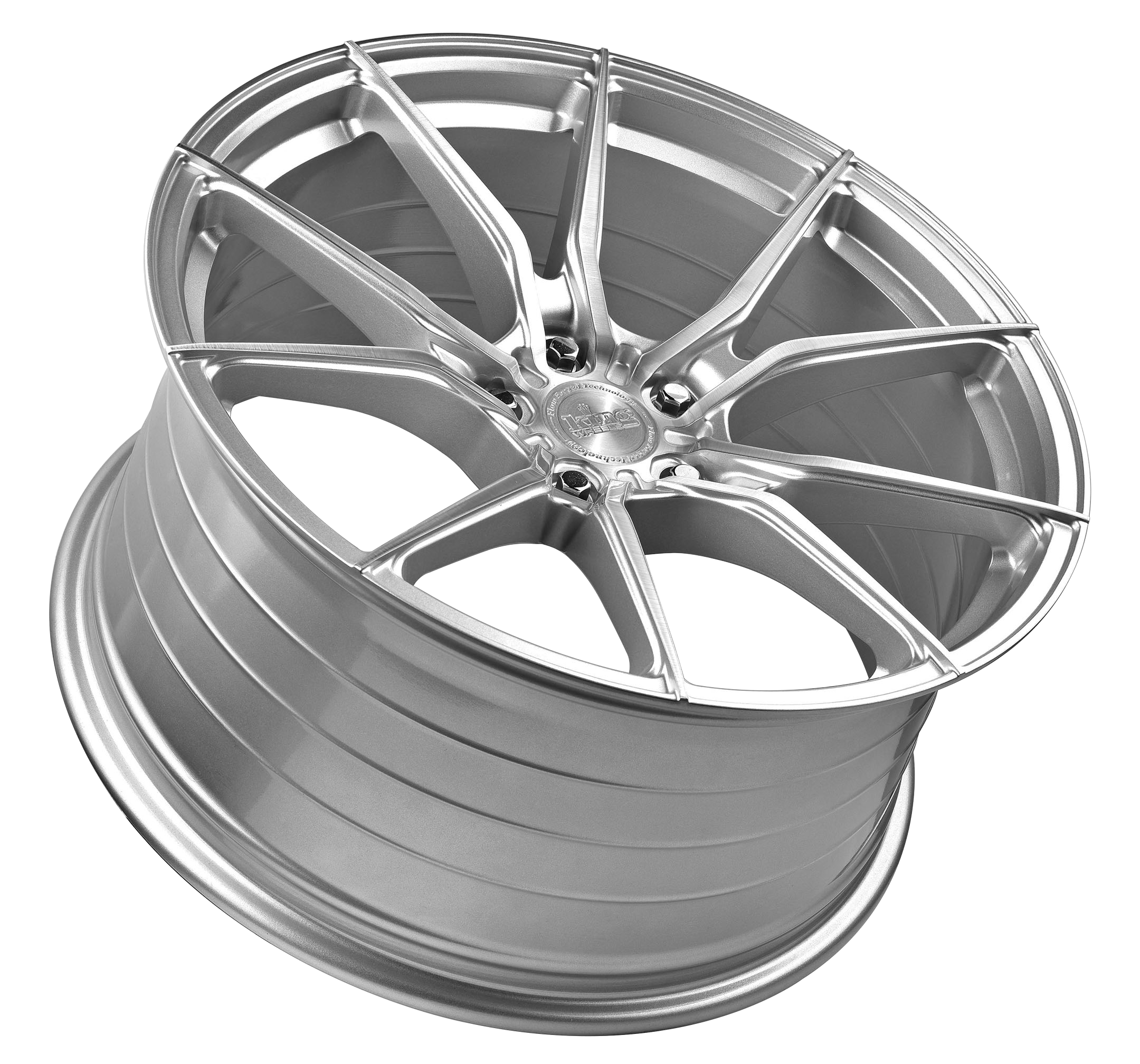 King Venom Silver Brushed