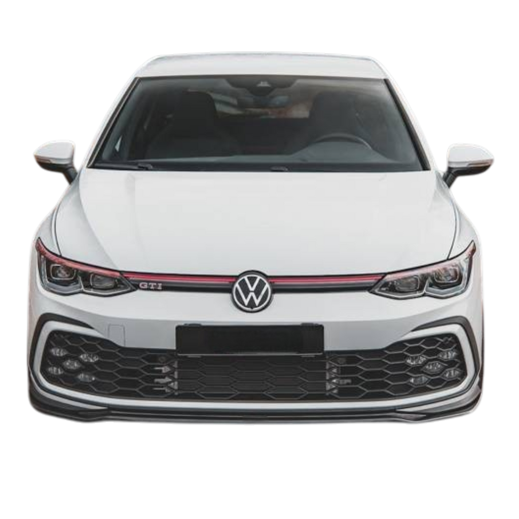 Max Style Front Lip (gloss black) for 20+ Volkswagen Golf GTI MK8