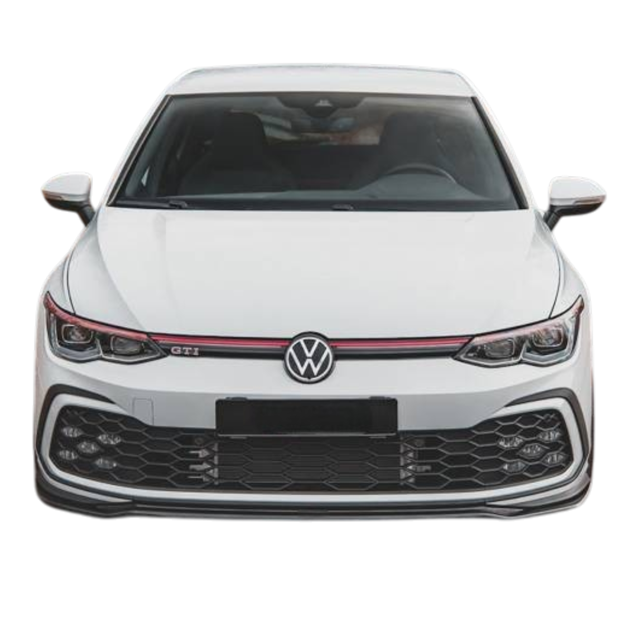 Max Style Front Lip (gloss black) for 20+ Volkswagen Golf GTI MK8