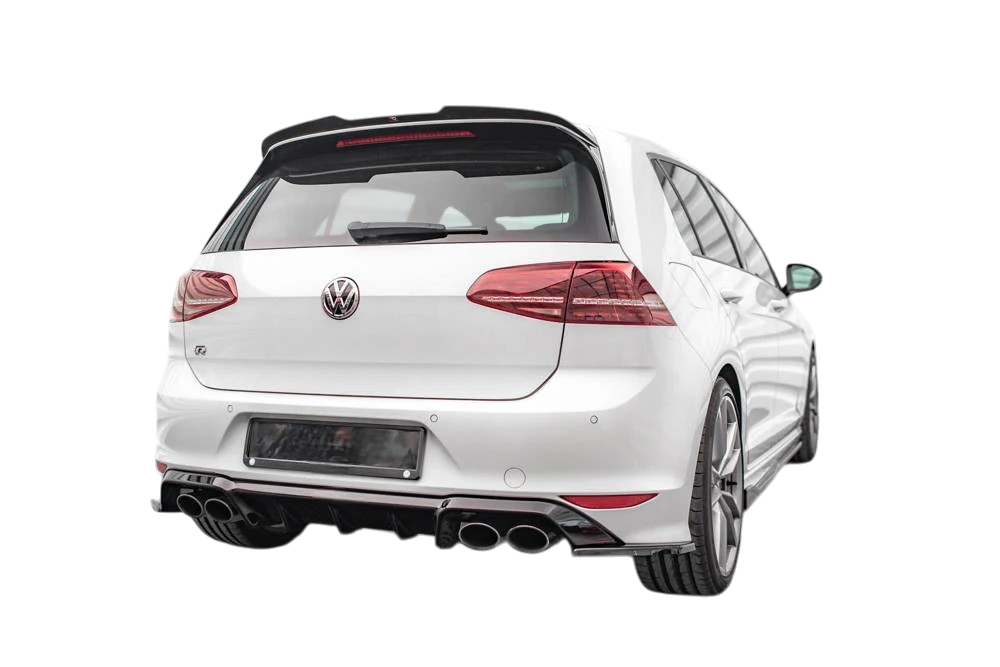 Max Style Side Splitters (gloss black) for 14-17 Volkswagen Golf R MK7