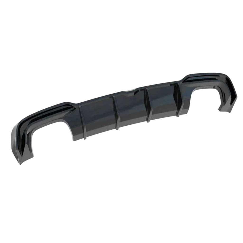 Aero Rear Diffuser (Gloss Black) for 16-20 Audi S3/A3 S-Line (sedan) 8V Facelift