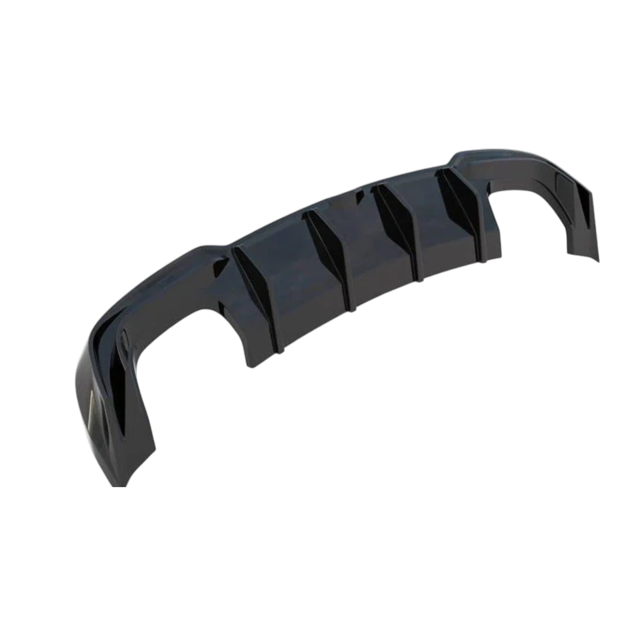 Aero Rear Diffuser (Gloss Black) for 16-20 Audi S3/A3 S-Line (sedan) 8V Facelift